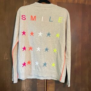 Vilagallo NWT wool and cashmere blend SMILE sweater size M